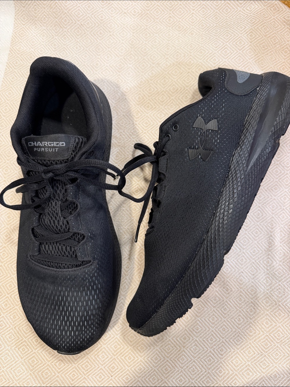 Under Armour Black Men's Athletic Sneakers